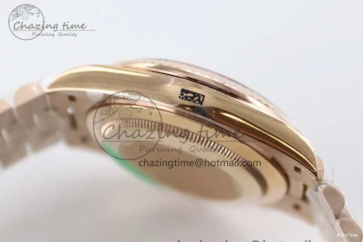 MiroTime 1230 AllSeason Day Date 40mm RG 904L Steel TWF 1:1 Best Edition RG Crystal Dial on RG Bracelet A 2350